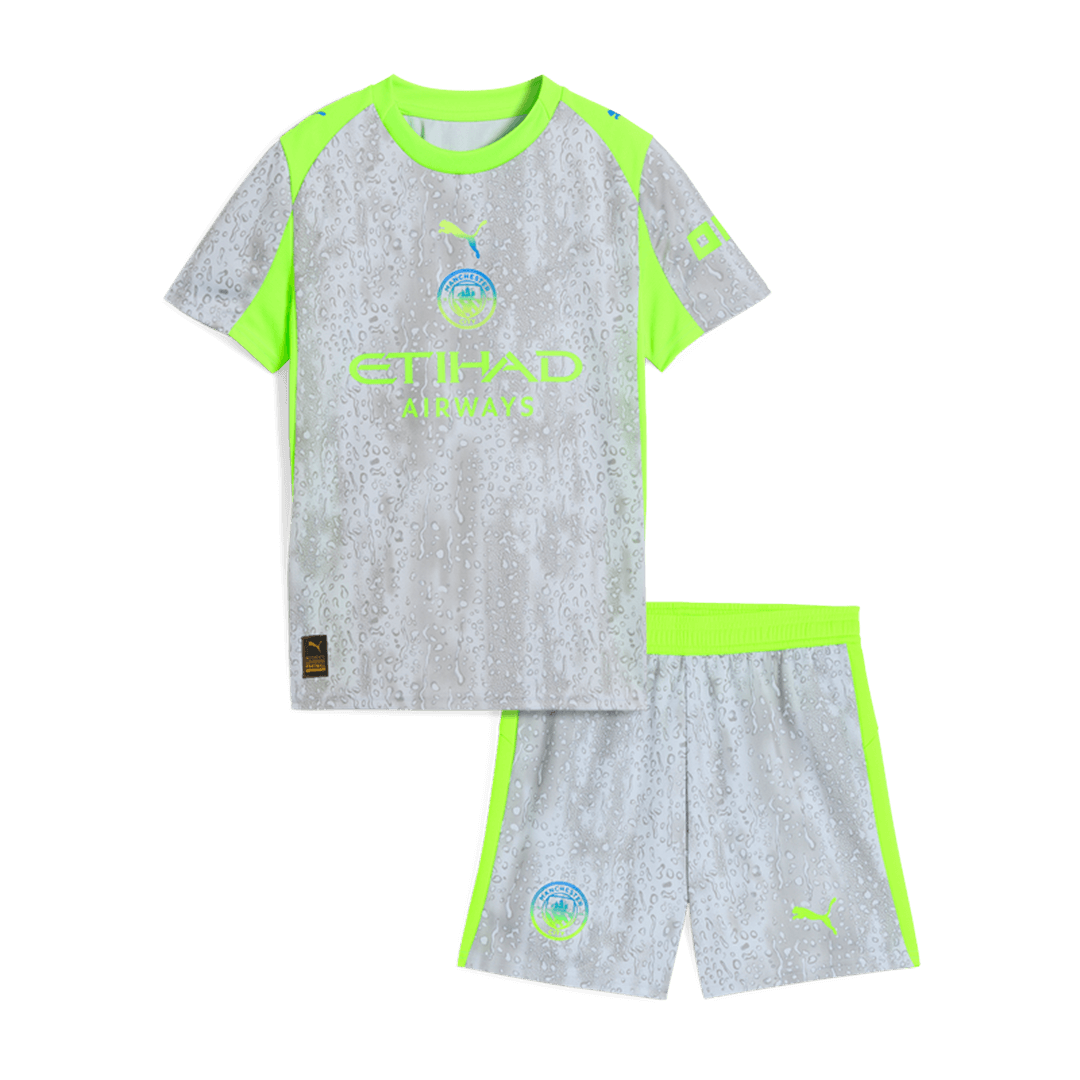 Manchester City Kinder Ausweichtrikot 2-teilig Set 2025/26