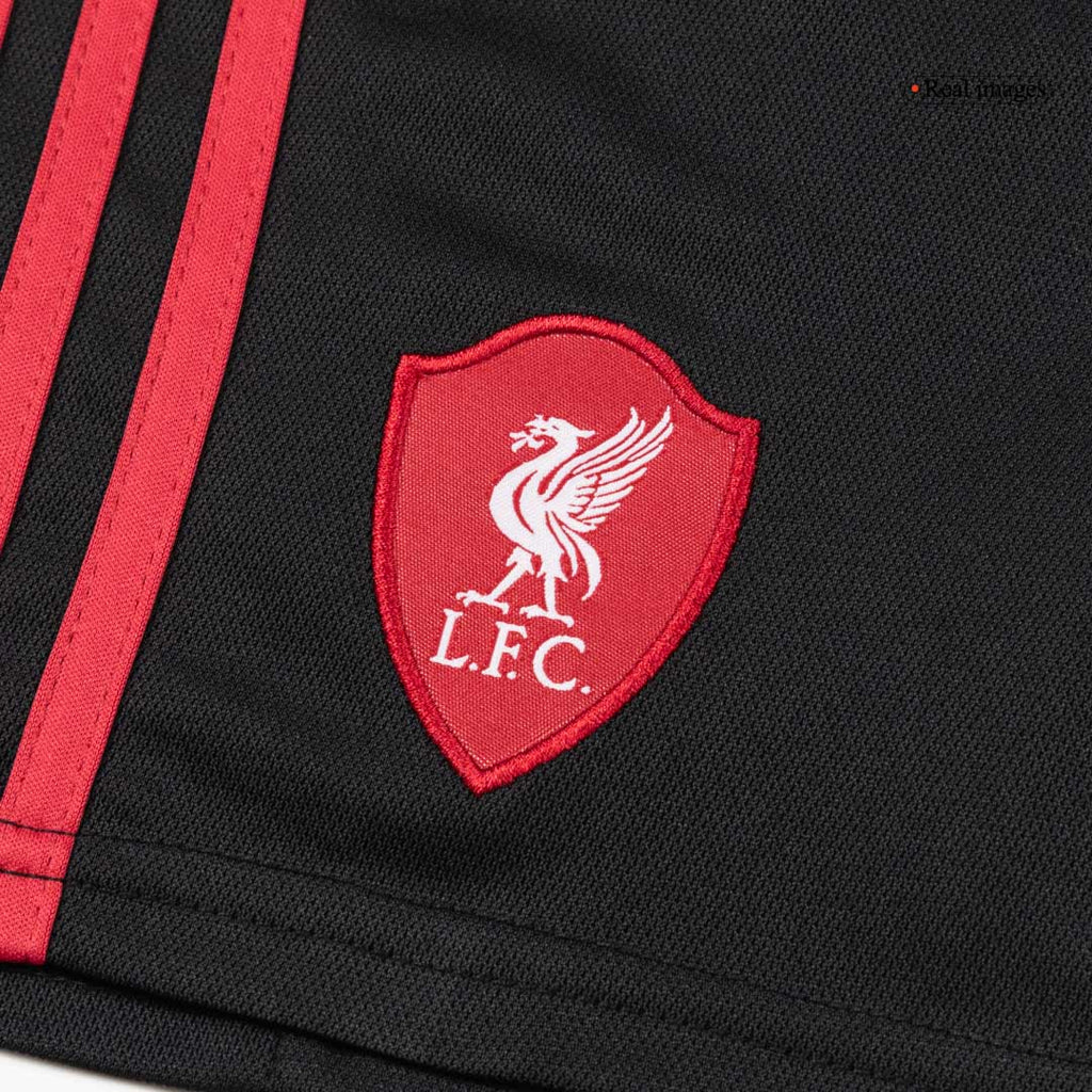 Liverpool Kinder Auswärtstrikot 3-teilig Set 2025/26