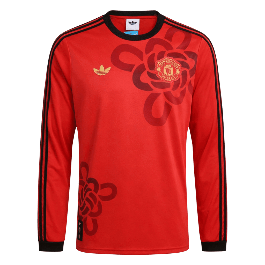 Manchester United Langarm 2025/26 Fan-Version