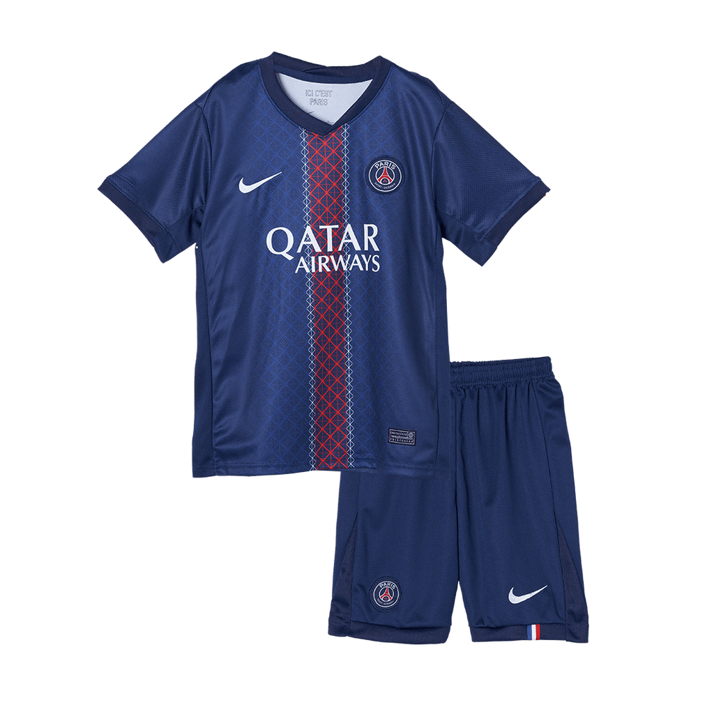 PSG Kinder Heimtrikot 2-teilig Set 2025/26