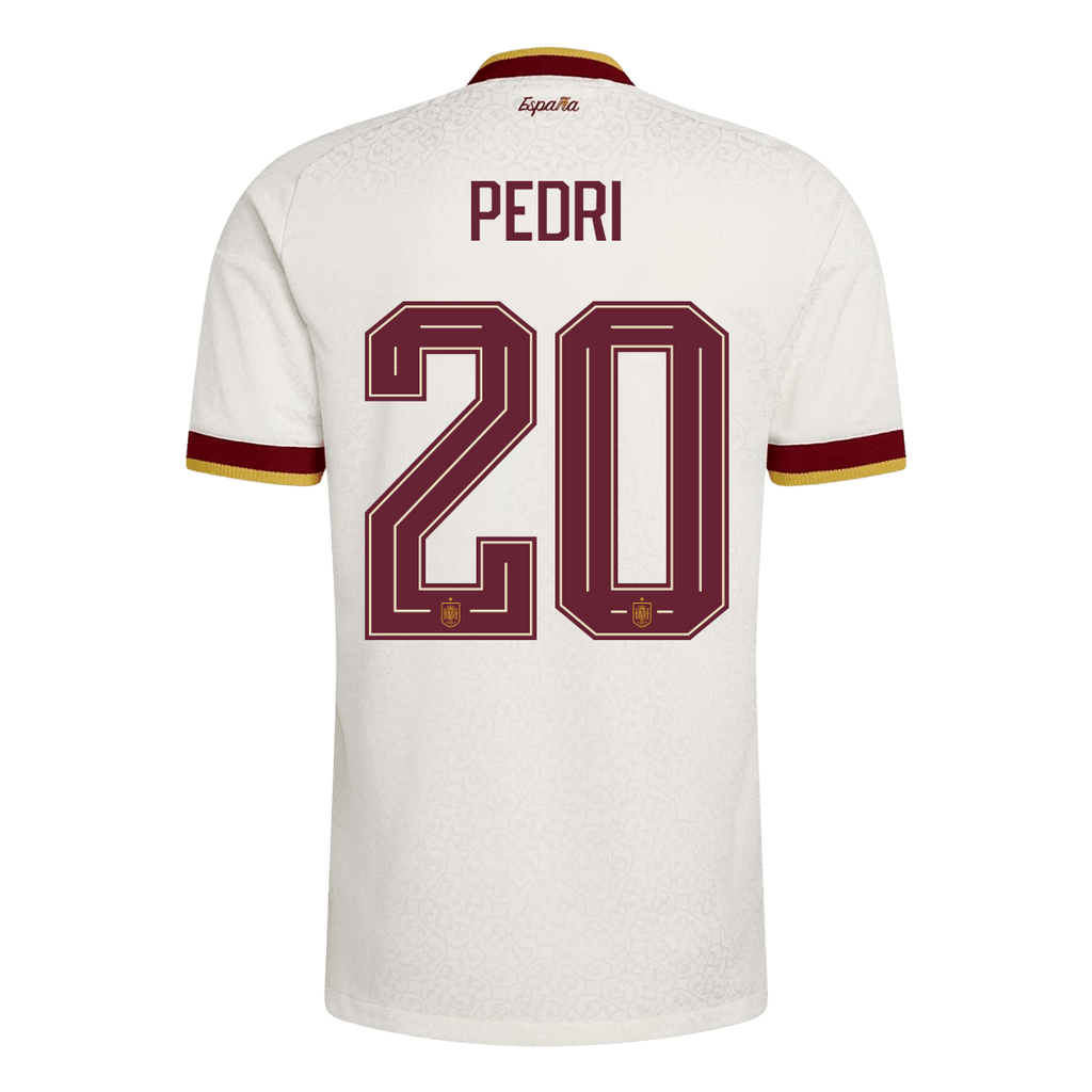Spain Auswärtstrikot 2026 Spieler-Version PEDRI #20