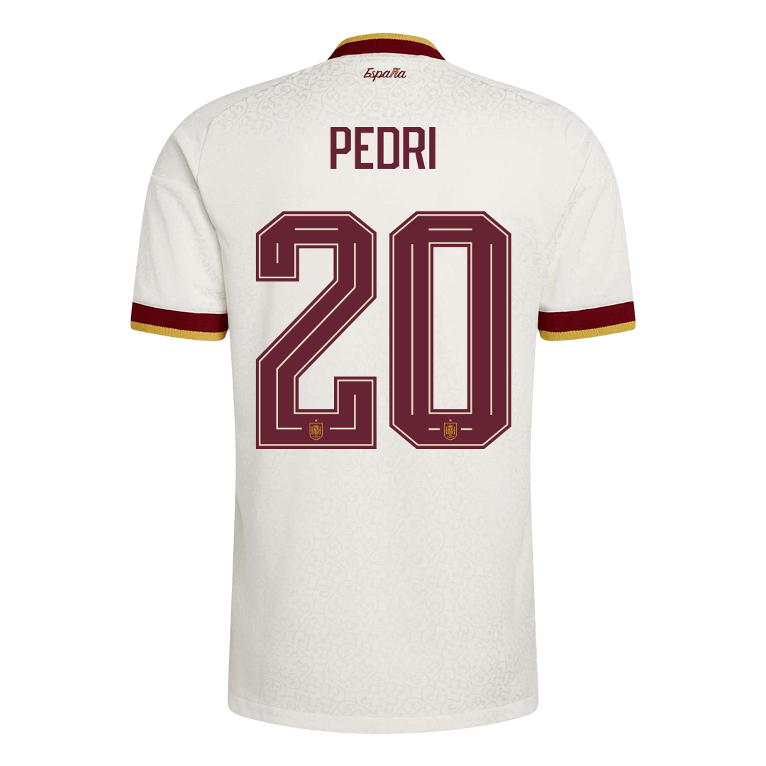Spain Auswärtstrikot 2026 Spieler-Version PEDRI #20
