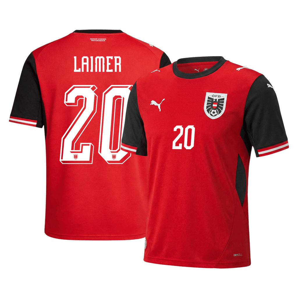Österreich Heimtrikot 2026 Fan-Version LAIMER #20