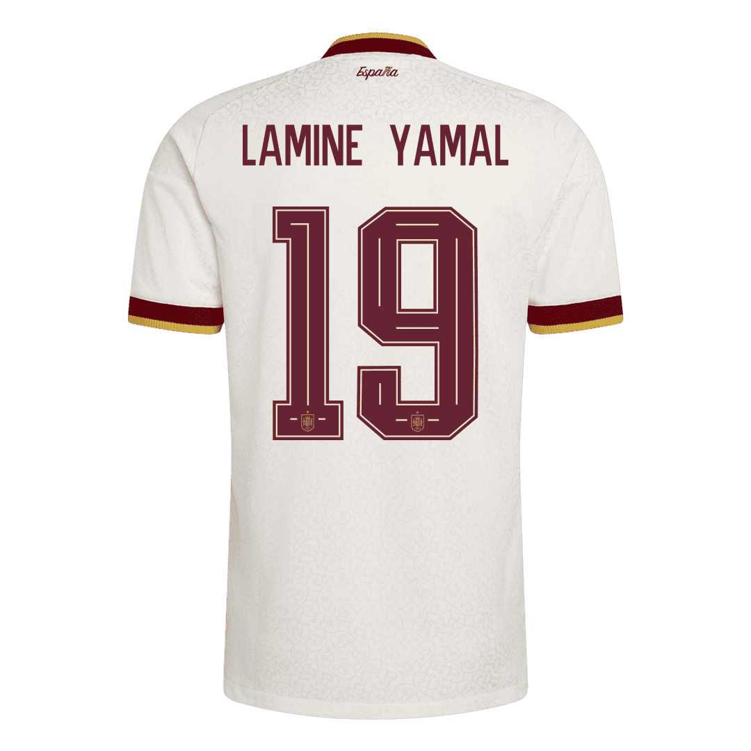 Spain Auswärtstrikot 2026 Spieler-Version LAMINE YAMAL #19