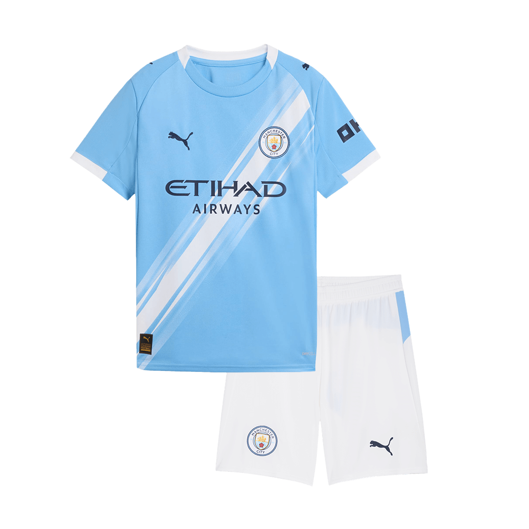 Manchester City Kinder Heimtrikot 2-teilig Set 2025/26