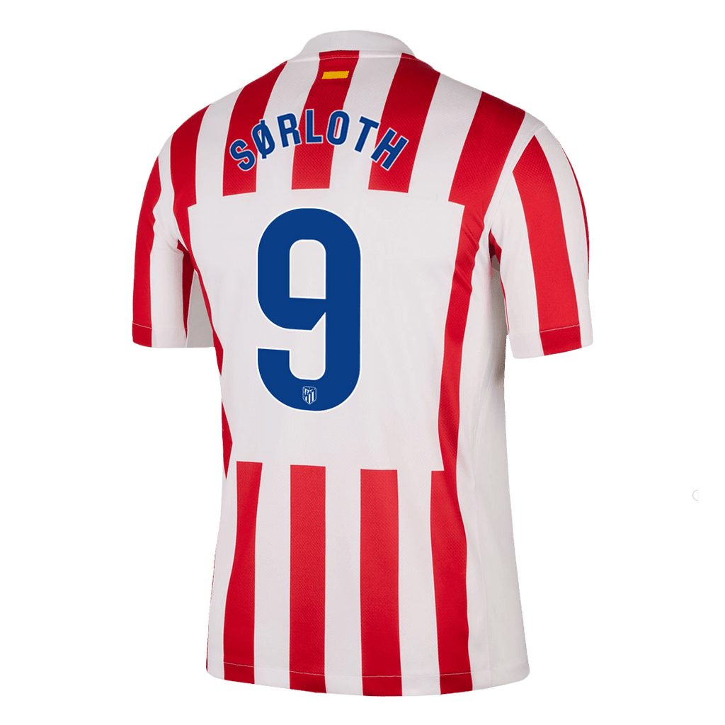 Atletico Madrid Heimtrikot 2025/26 Fan-Version SØRLOTH #9
