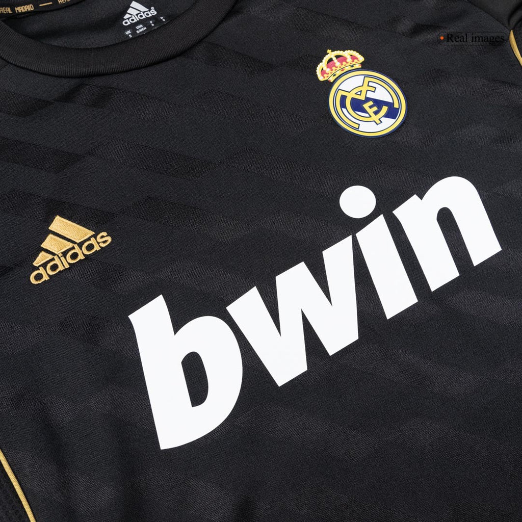 Real Madrid Retro Auswärtstrikot Langarm 2011/12