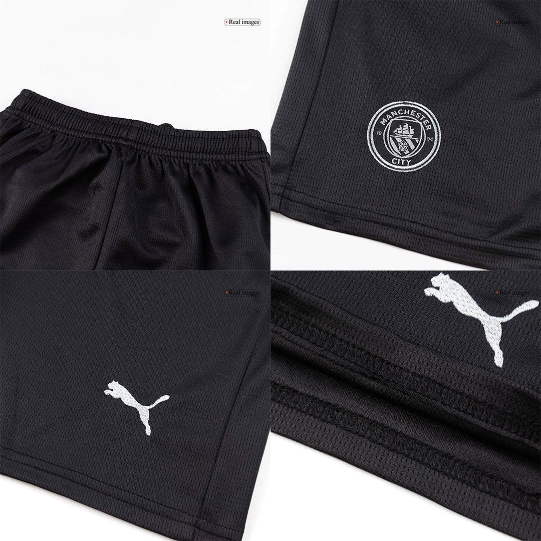 Manchester City Kinder Auswärtstrikot 3-teilig Set 2025/26