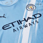 Manchester City Heimtrikot Langarm 2025/26 Fan-Version