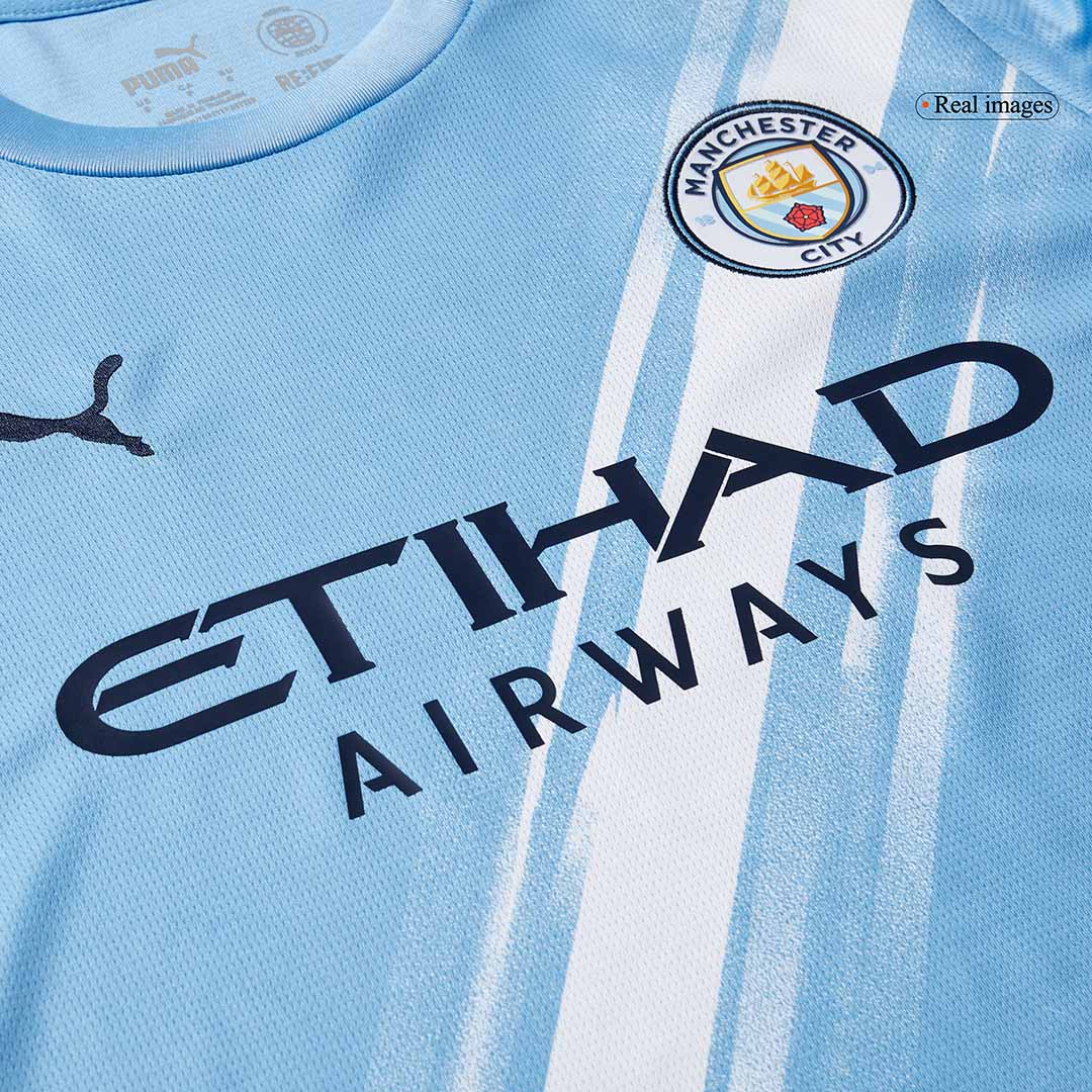 Manchester City Heimtrikot Langarm 2025/26 Fan-Version