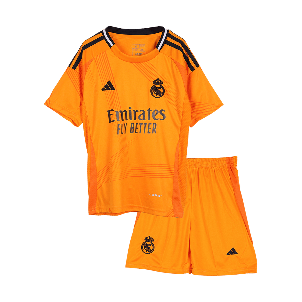 Real Madrid Kinder Auswärtstrikot 2-teilig Set 2024/25