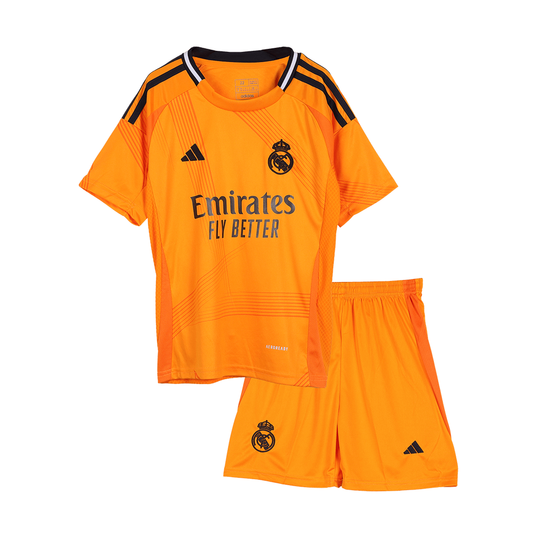 Real Madrid Kinder Auswärtstrikot 2-teilig Set 2024/25