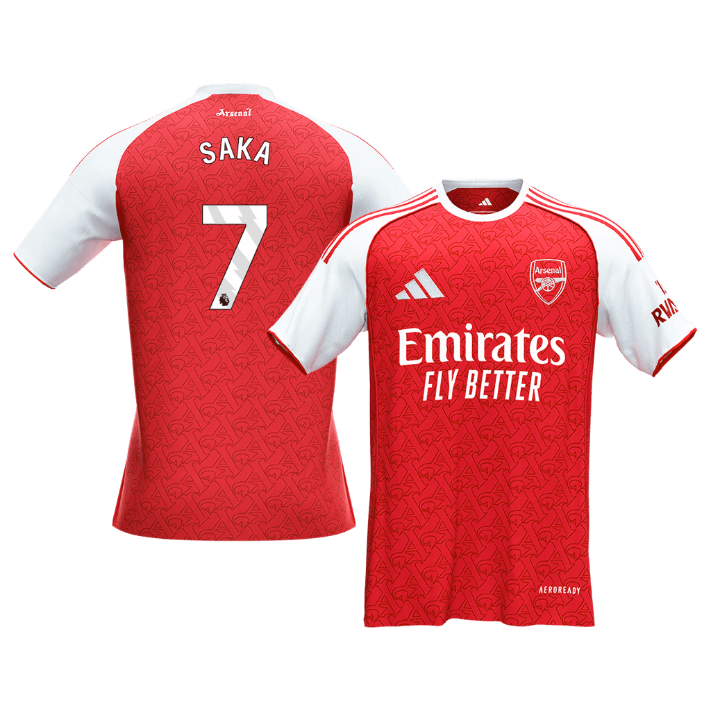 Arsenal Heimtrikot 2025/26 Fan-Version SAKA #7