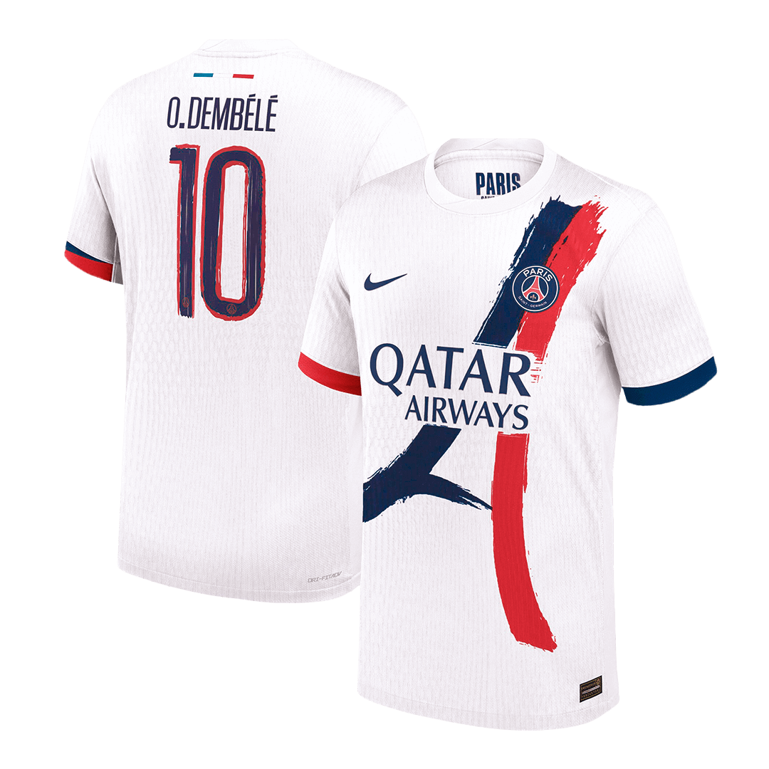 PSG Auswärtstrikot 2025/26 Spieler-Version O.DEMBÉLÉ #10 UCL