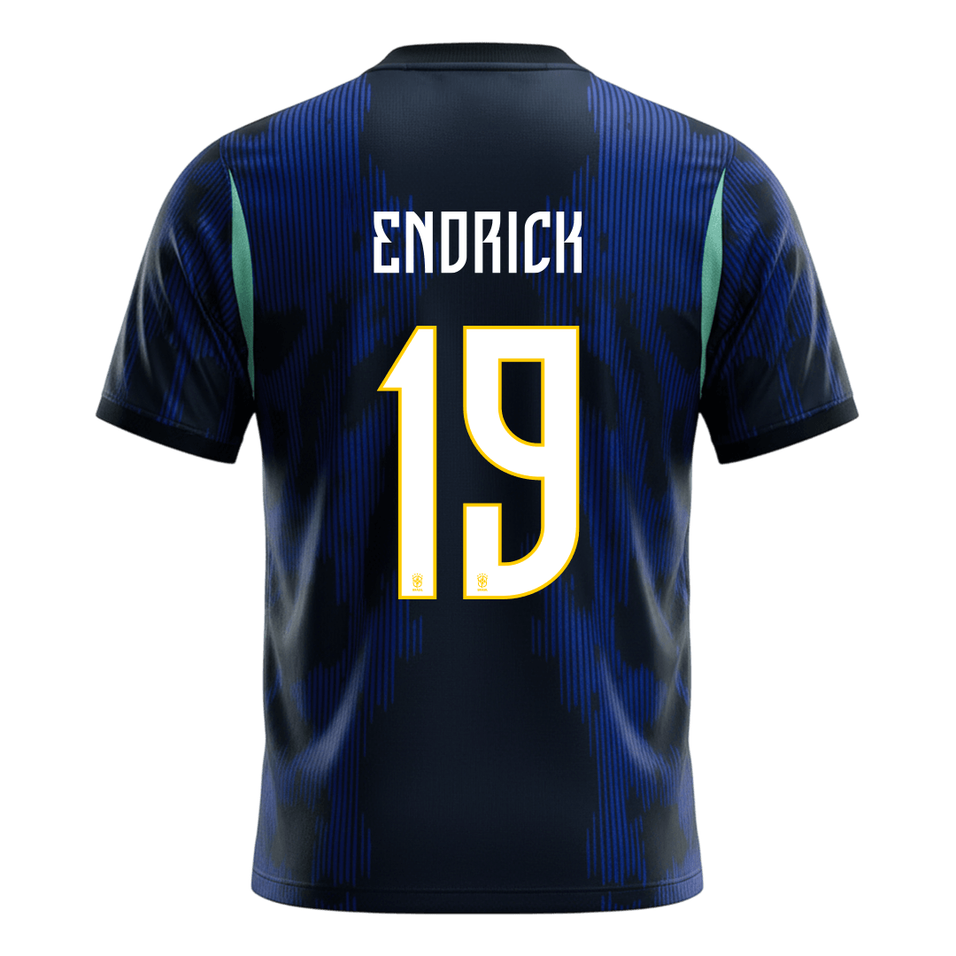 Brazil Auswärtstrikot 2026 Fan-Version ENDRICK #19