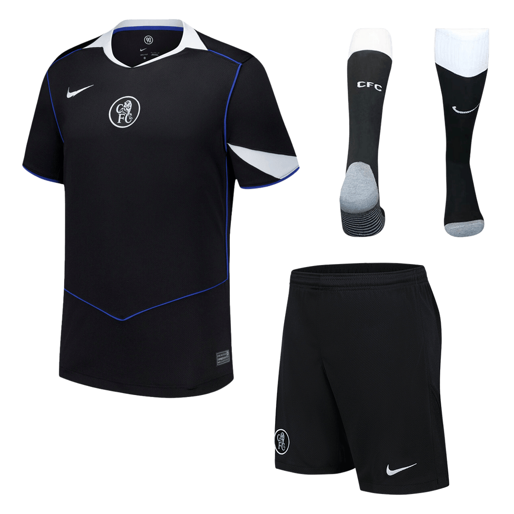 Chelsea Herren Ausweichtrikot Fan Version 3-teilig 2025/26