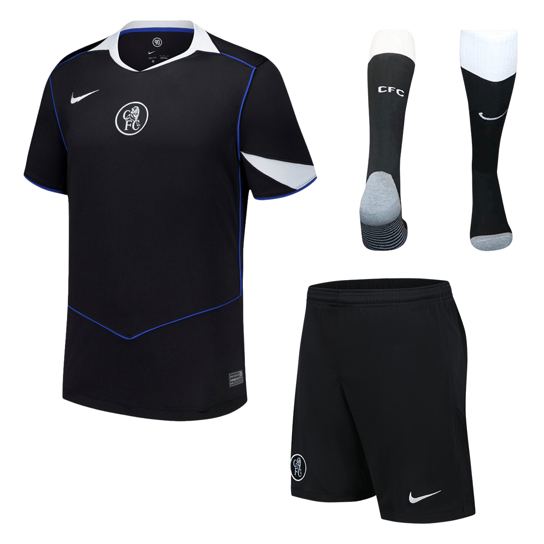 Chelsea Herren Ausweichtrikot Fan Version 3-teilig 2025/26
