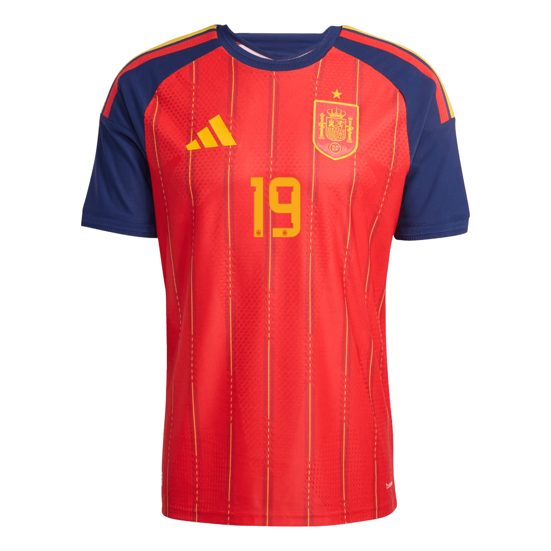 Spain Heimtrikot 2026 Spieler-Version LAMINE YAMAL #19