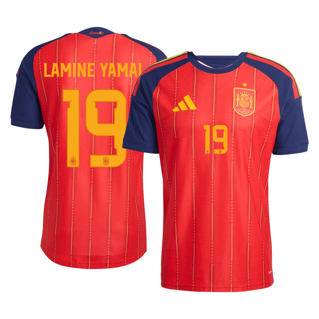 Spain Heimtrikot 2026 Spieler-Version LAMINE YAMAL #19