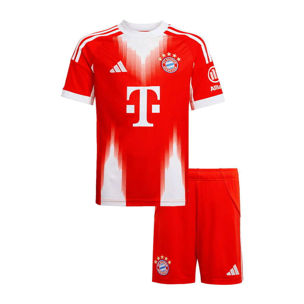 Bayern München Kinder Heimtrikot 2-teilig Set 2025/26