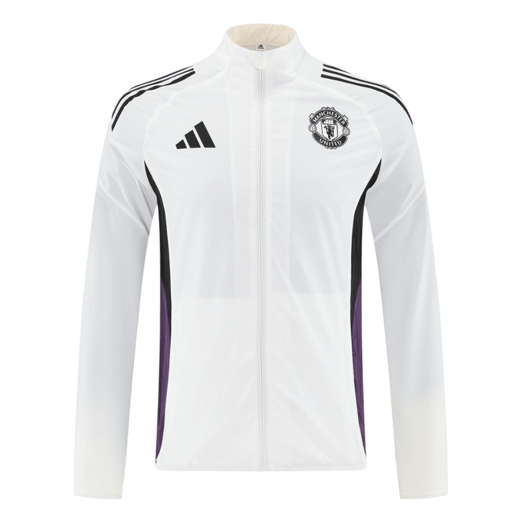 Manchester United Windjacke 2025/26 Weiß