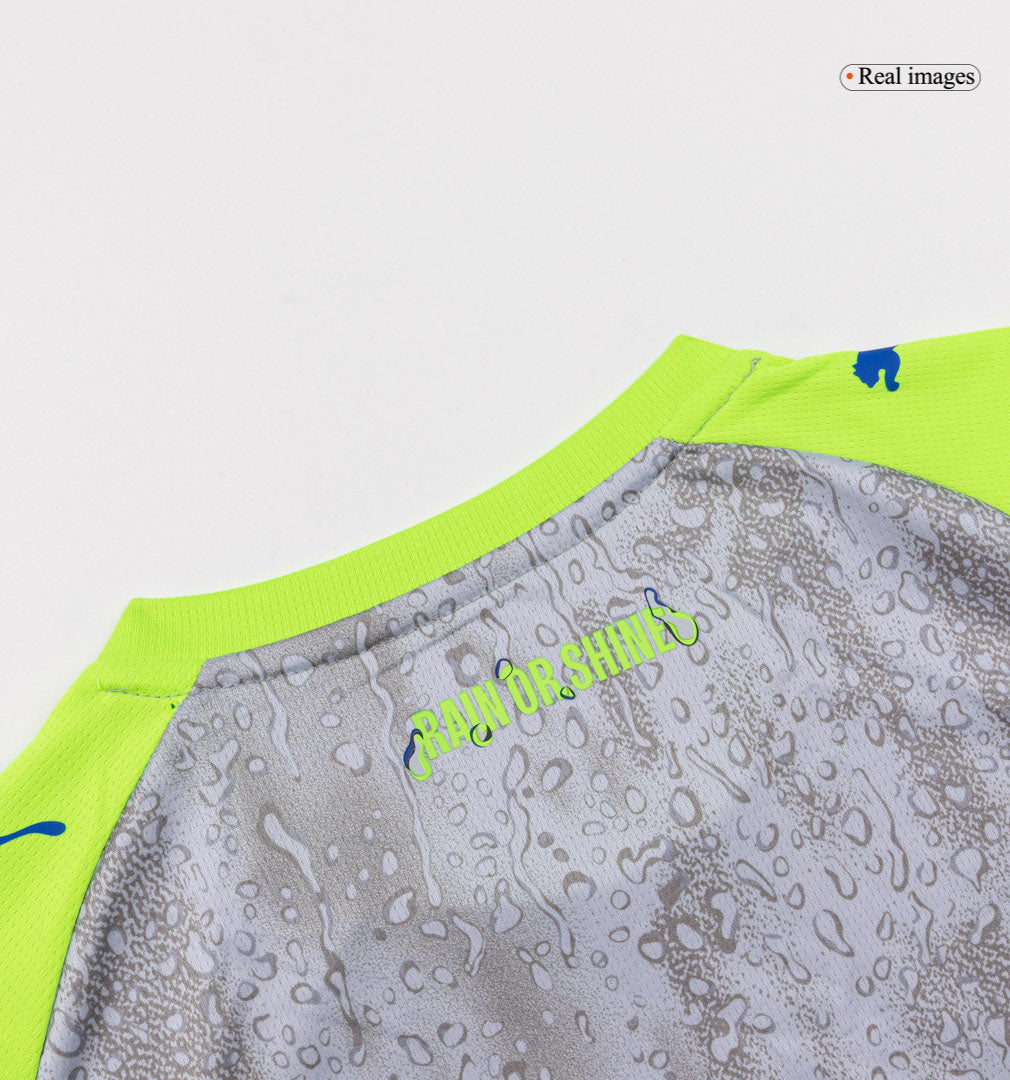 Manchester City Kinder Ausweichtrikot 3-teilig Set 2025/26