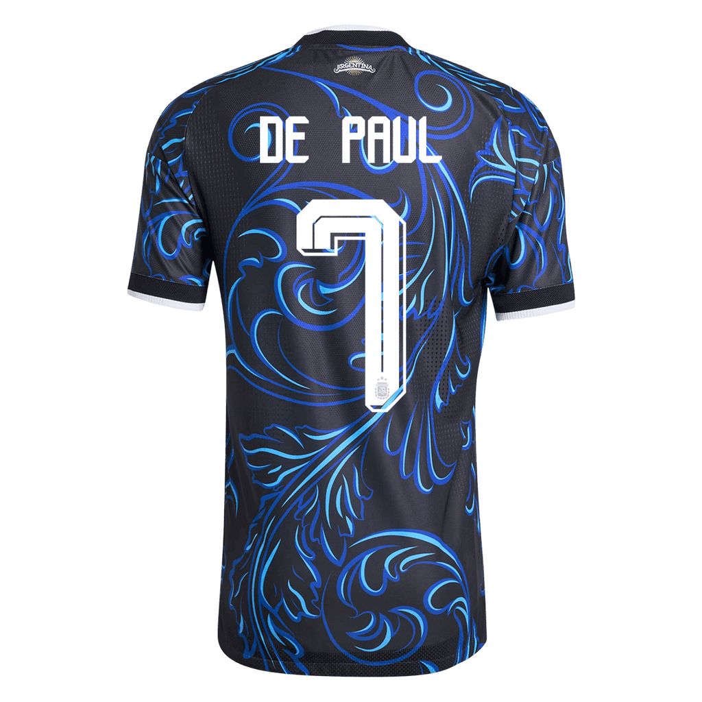 Argentinien Auswärtstrikot 2026 Spieler-Version DE PAUL #7