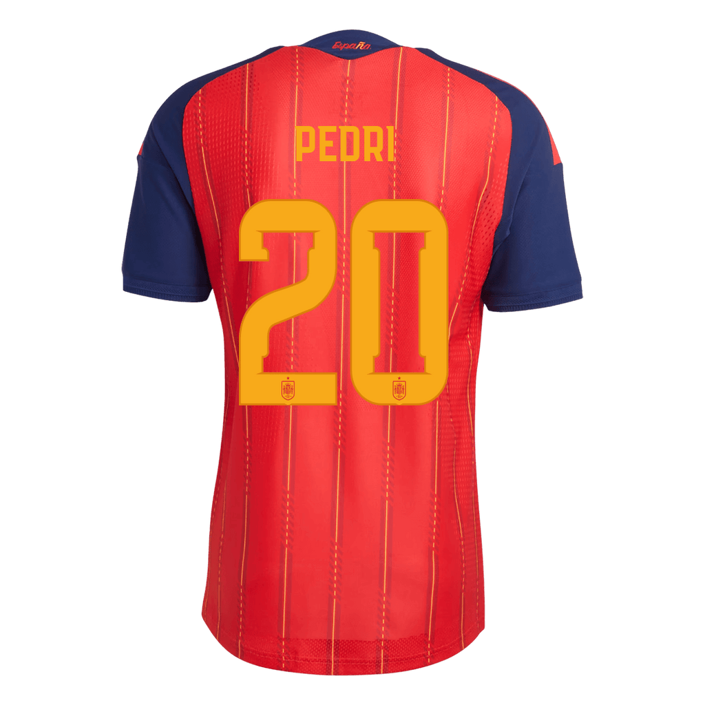 Spain Heimtrikot 2026 Spieler-Version PEDRI #20