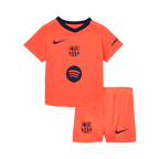 Barcelona Kinder Ausweichtrikot 2-teilig Set 2025/26