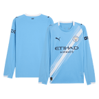 Manchester City Heimtrikot Langarm 2025/26 Fan-Version