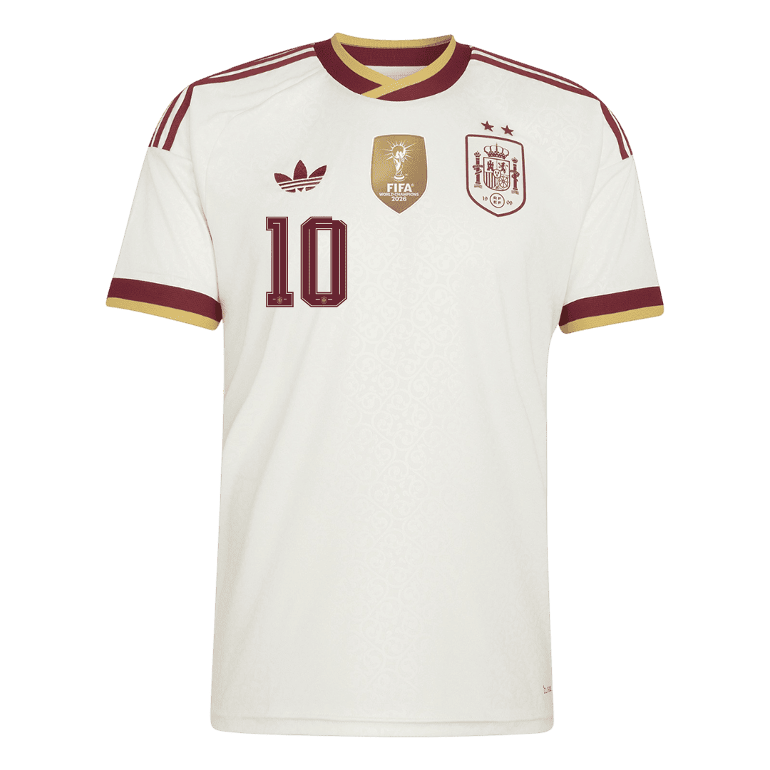 Spain Auswärtstrikot 2026 Fan-Version OLMO #10