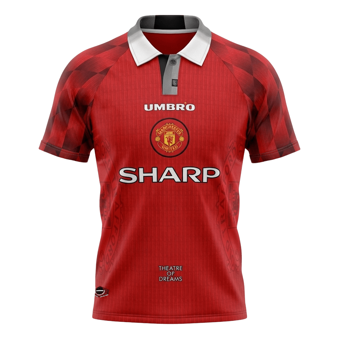 Manchester United Retro Heimtrikot 1996/97