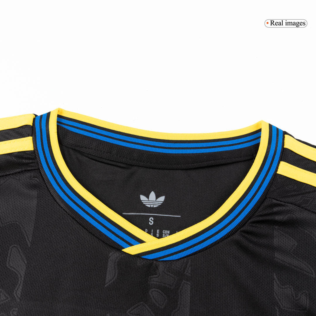 Manchester United Ausweichtrikot Langarm 2025/26 Fan-Version