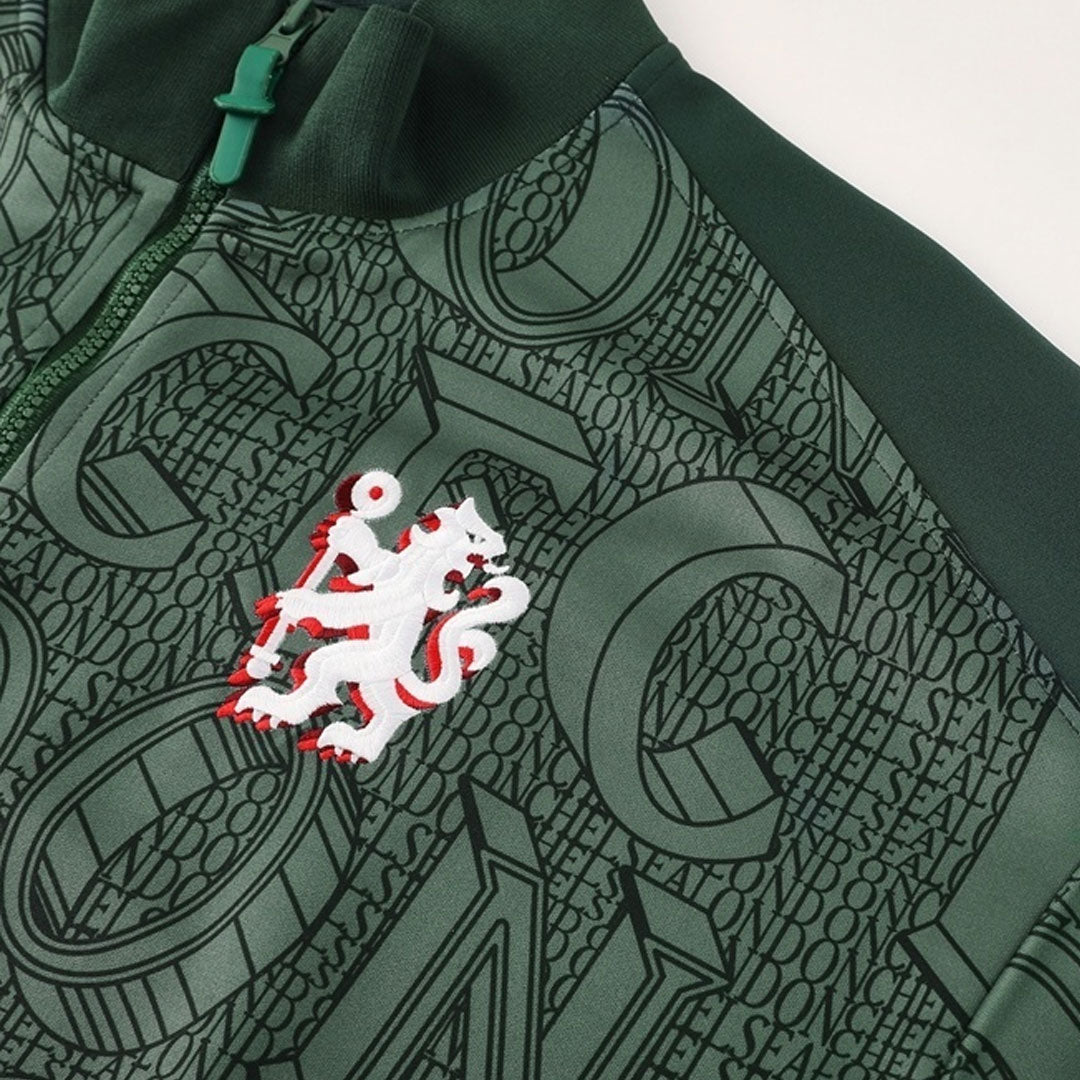Chelsea Trainingsjacke 2025/26 Grün
