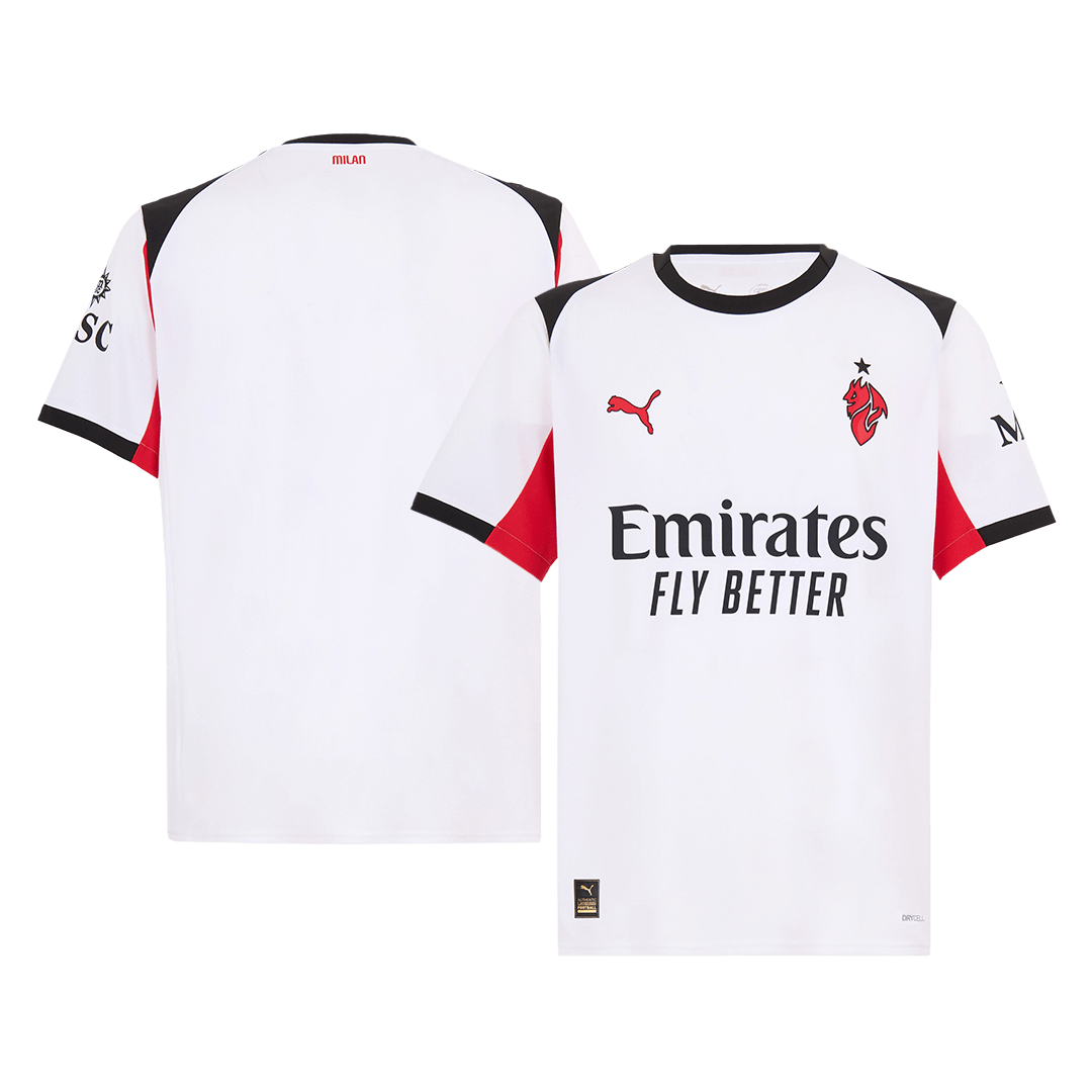 AC Milan Auswärtstrikot 2025/26 Fan-Version