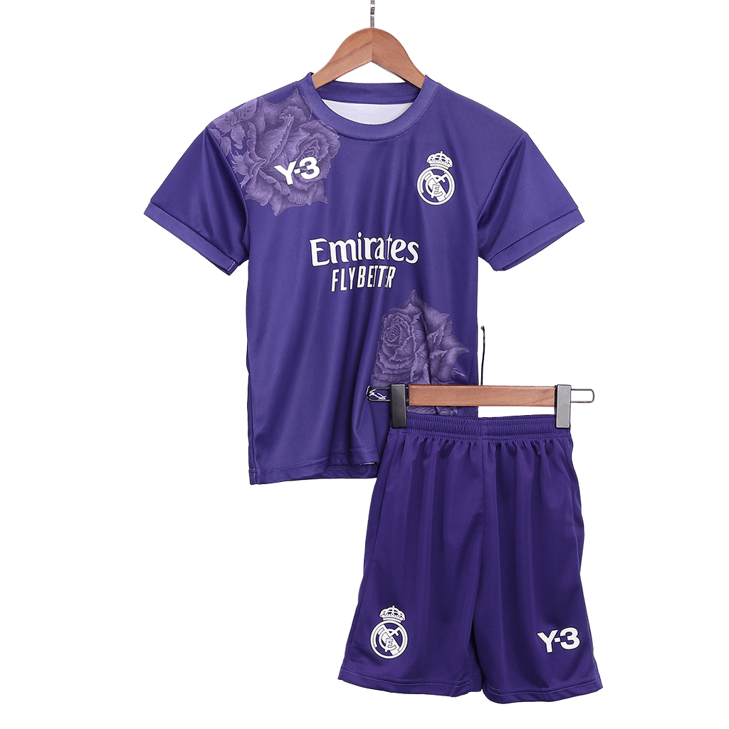 Real Madrid Kinder Viertes Trikot 2-teilig Set 2023/24