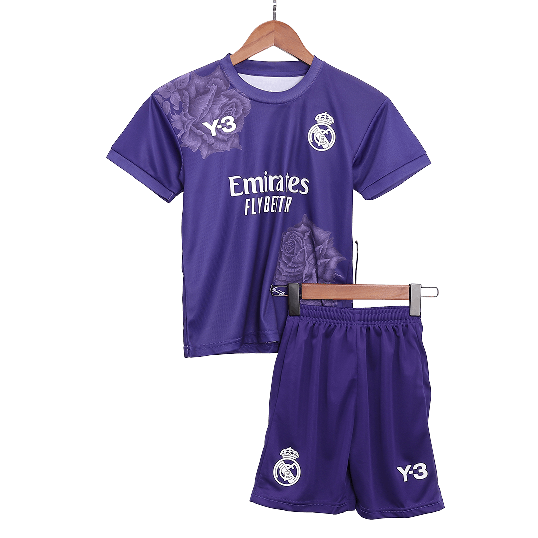 Real Madrid Kinder Viertes Trikot 2-teilig Set 2023/24