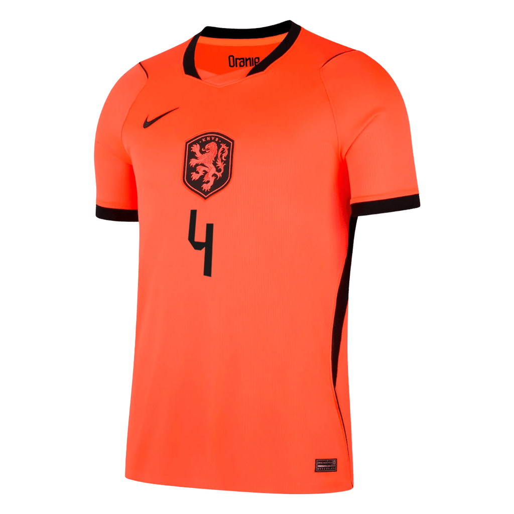 Netherlands Heimtrikot 2026 Fan-Version VIRGIL #4