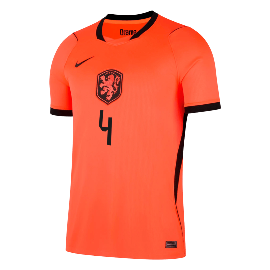 Netherlands Heimtrikot 2026 Fan-Version VIRGIL #4