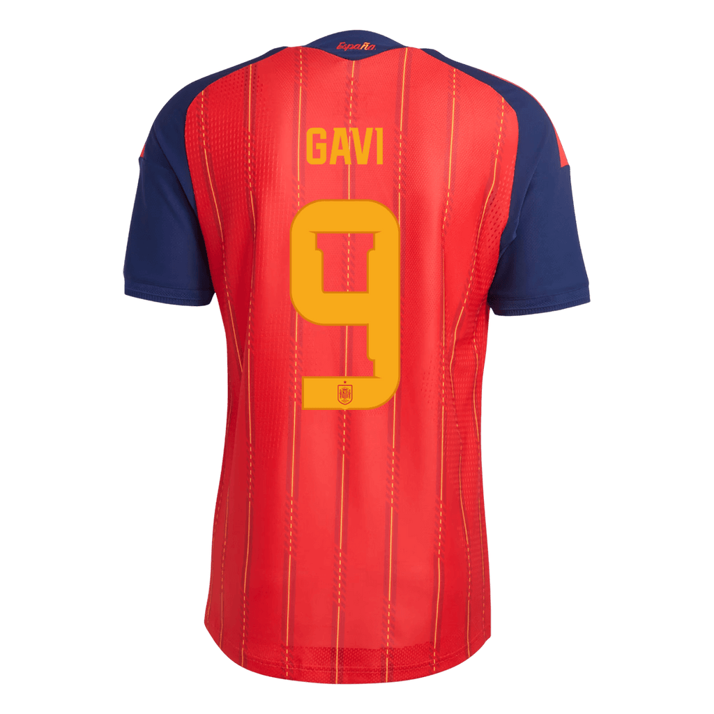 Spain Heimtrikot 2026 Spieler-Version GAVI	 #9