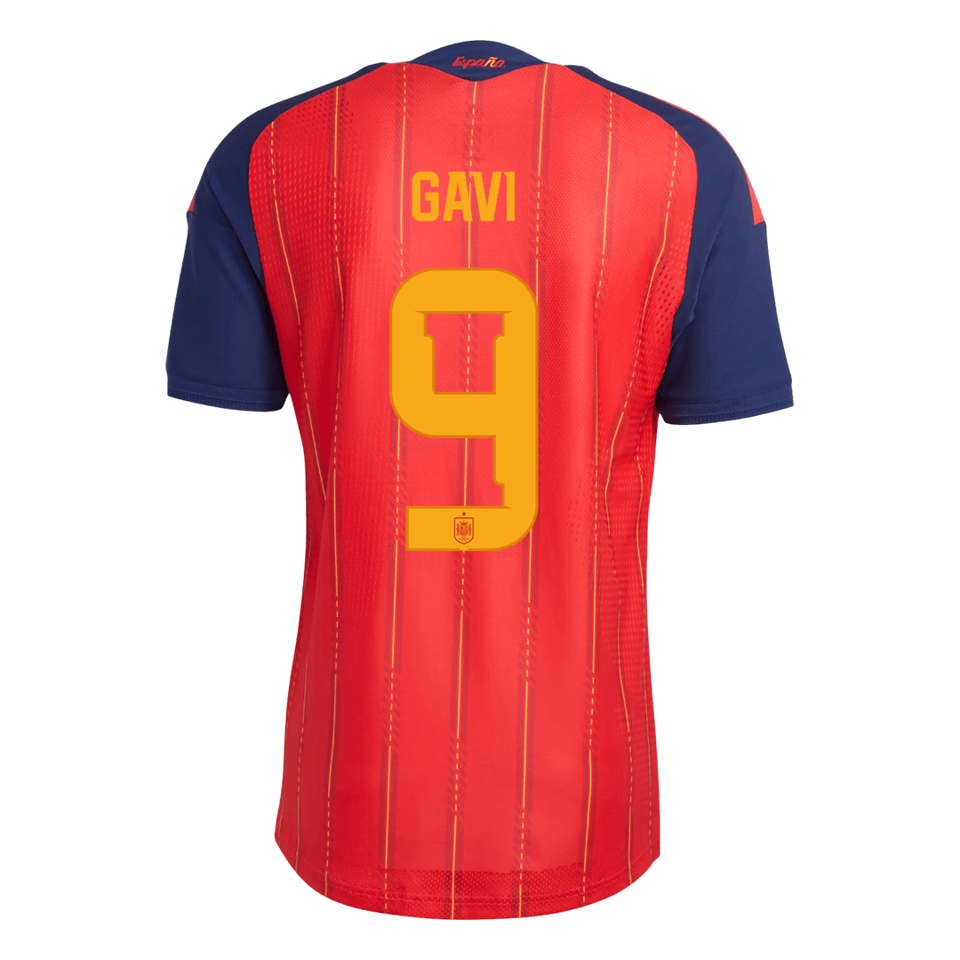 Spain Heimtrikot 2026 Spieler-Version GAVI	 #9