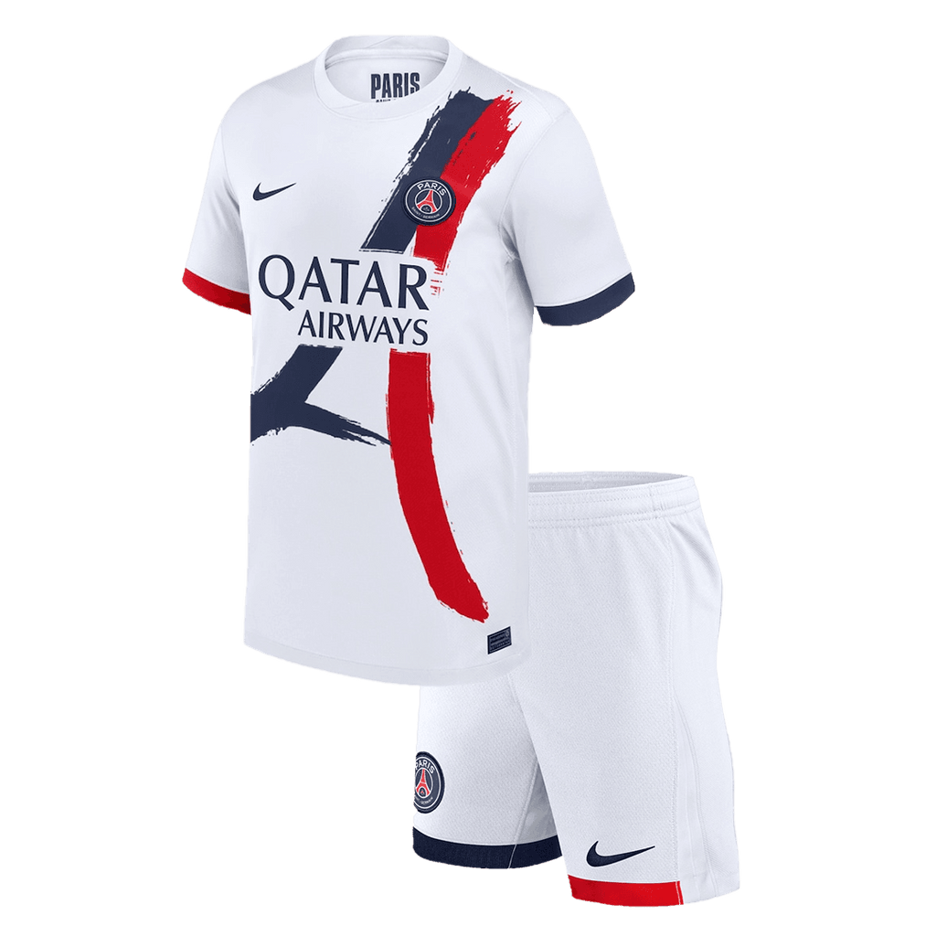 PSG Kinder Auswärtstrikot 2-teilig Set 2024/25