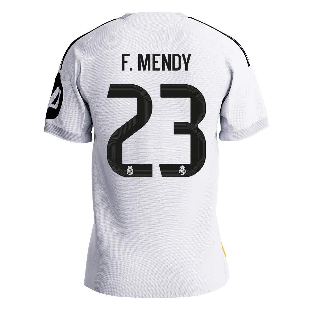 Real Madrid Heimtrikot 2025/26 Spieler-Version F.MENDY #23