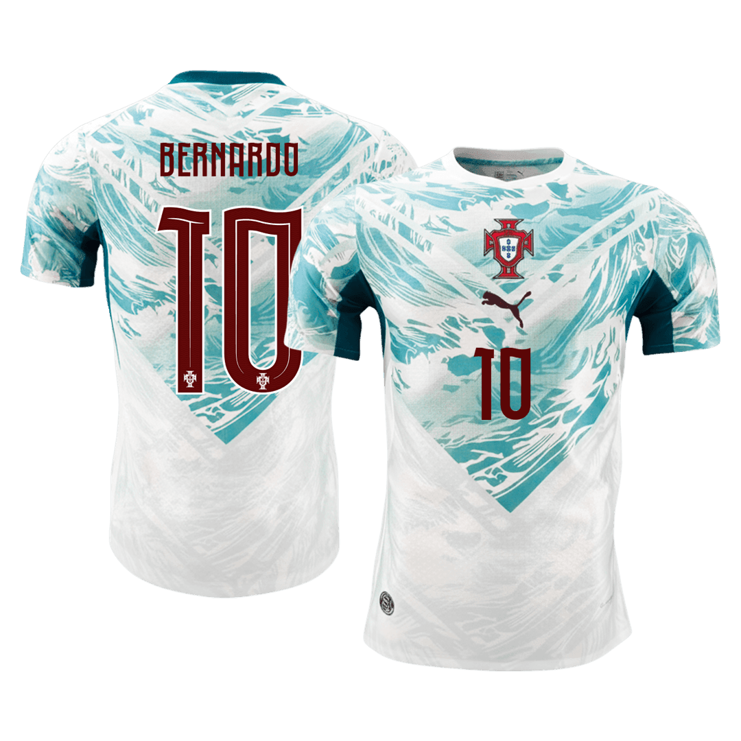 Portugal Auswärtstrikot 2026 Spieler-Version BERNARDO #10