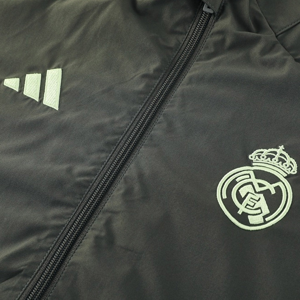 Real Madrid Windjacke 2025/26 Dark Green