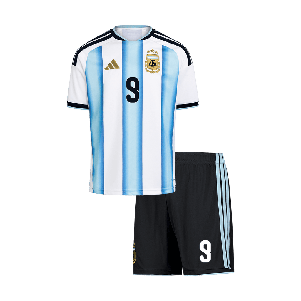 Argentinien Kinder Heimtrikot 2-teilig Set 2026J.ÁLVAREZ #9