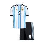 Argentinien Kinder Heimtrikot 2-teilig Set 2026J.ÁLVAREZ #9