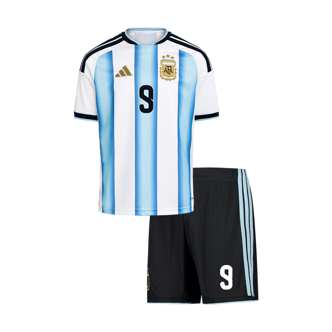 Argentinien Kinder Heimtrikot 2-teilig Set 2026J.ÁLVAREZ #9