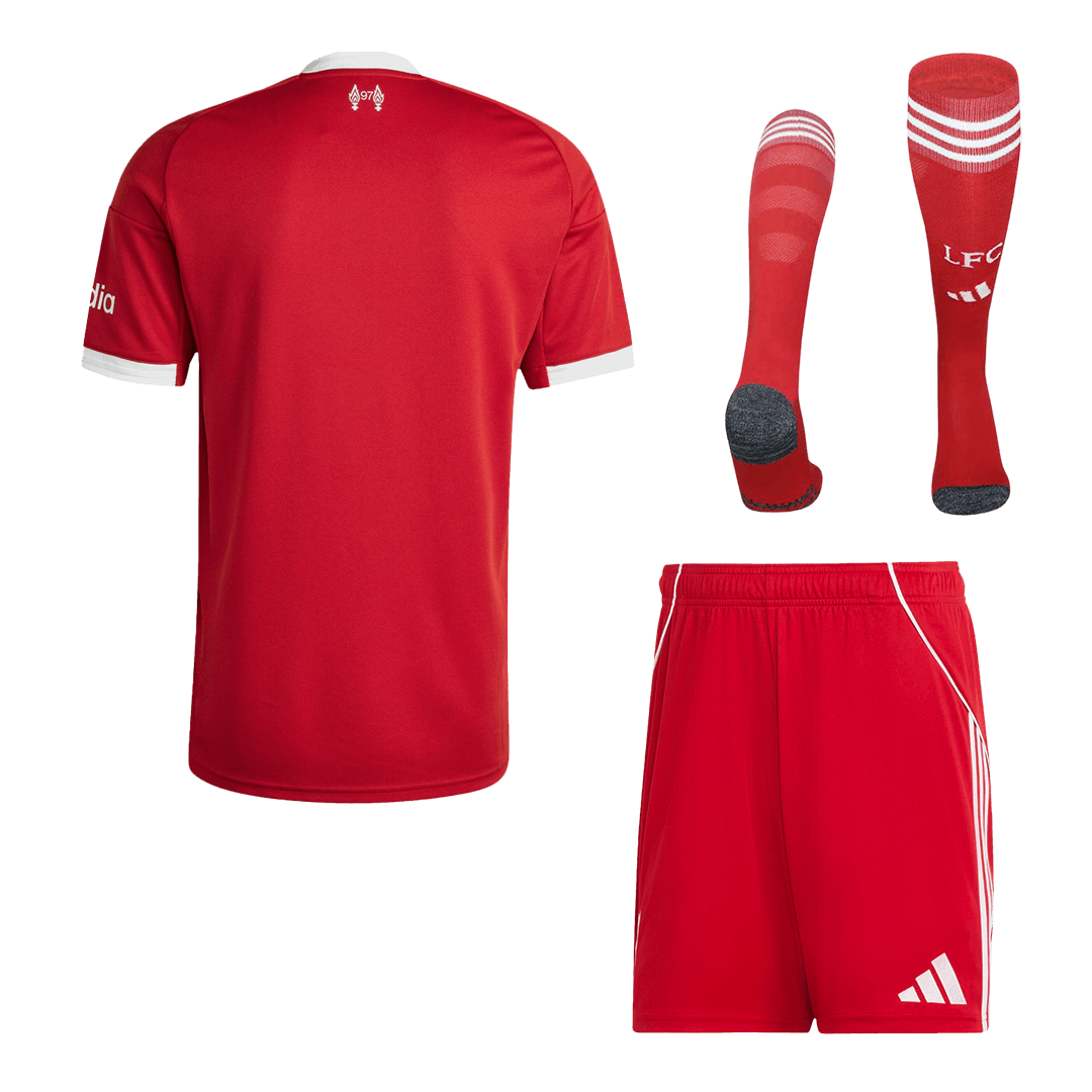 Liverpool Herren Heimtrikot Fan Version 3-teilig 2025/26