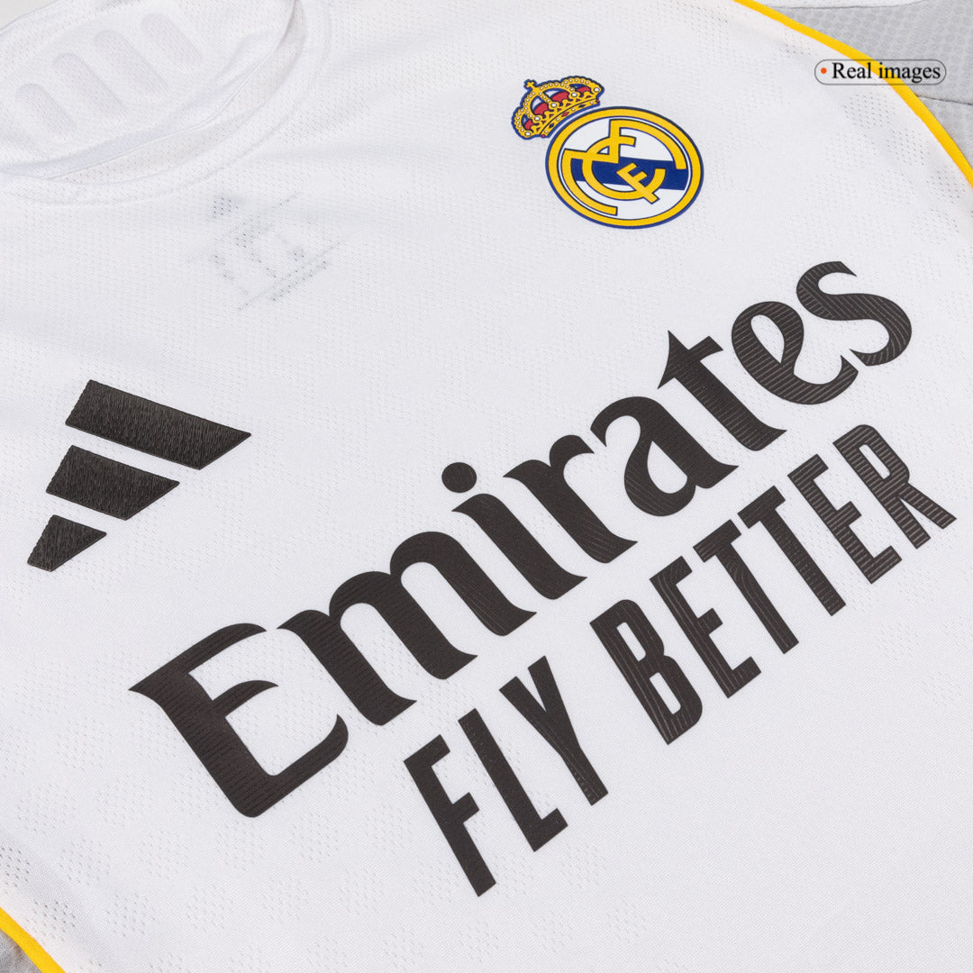 Real Madrid Heimtrikot Langarm 2025/26 Spieler-Version
